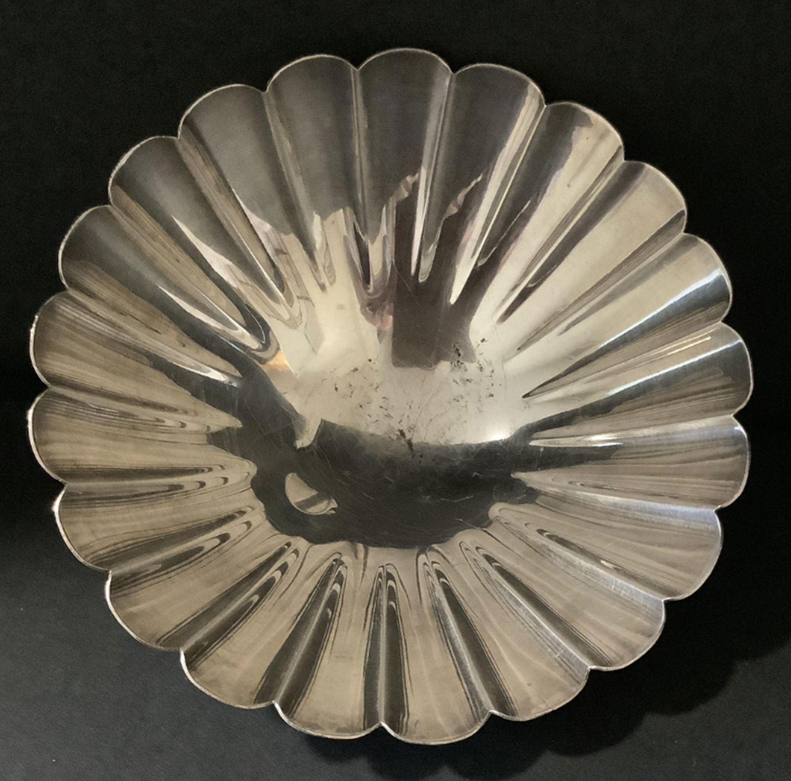 K.UYEDA STERLING SILVER 950 JAPANESE  DISH BOWL (1 of 4)