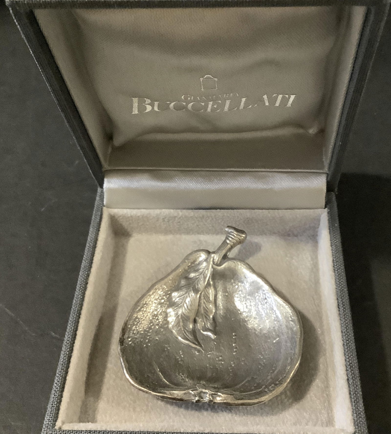 Buccellati Sterling Silver Singed Dish With Orig Box (1 of 5)