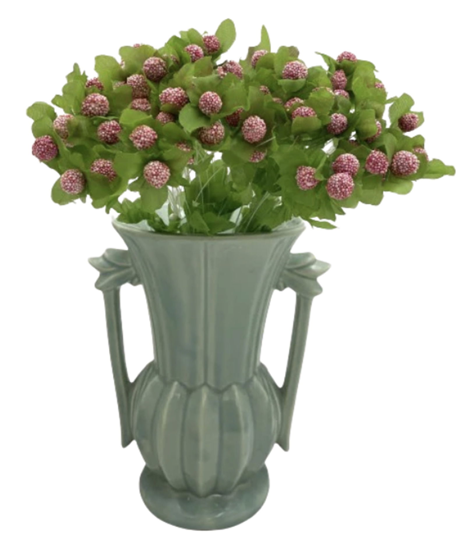 McCoy Pottery Vase with Handles (1 of 6)