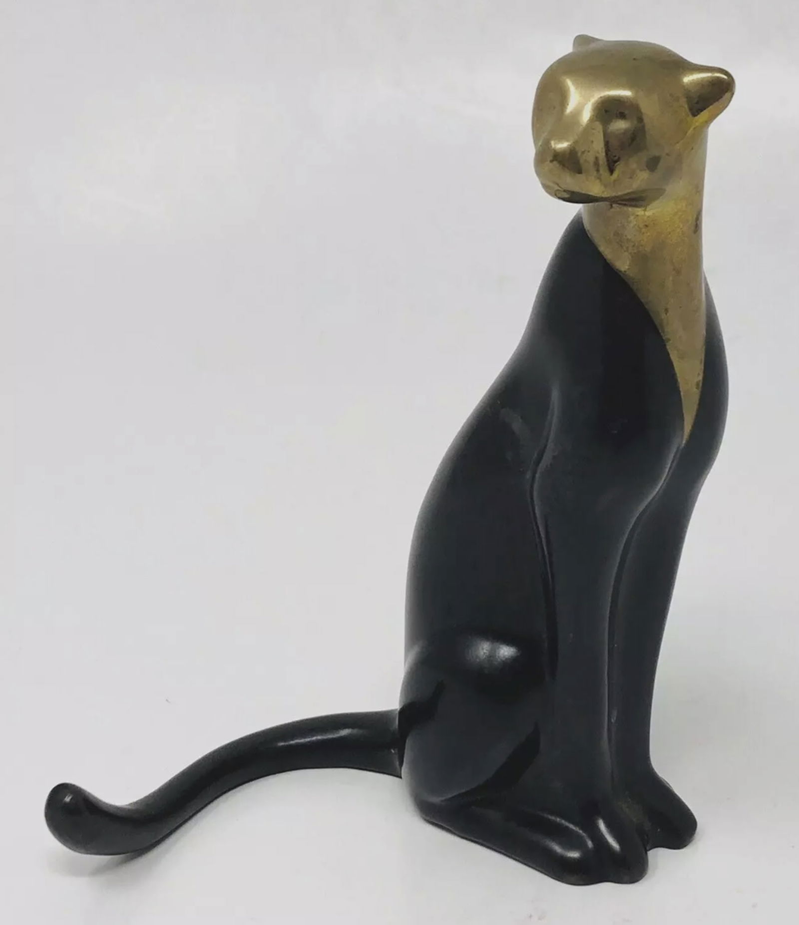 Loet Vanderveen Bronze Seated Cheetah Sculpture Limited Edition 940/2500 Signed (1 of 8)