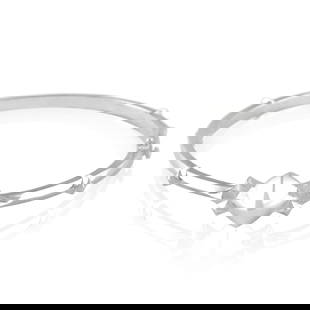 Stephen Webster New Superstud Womens Silver Bangle Bracelet 3015656: Made entirely of magnificently bright and immaculately gleaming white rhodium-plated silver, this elegant and exquisitely crafted bangle from Stephen Webster enriched the New Superstud collection