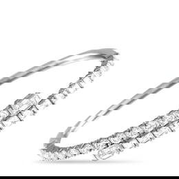 18K White Gold 7.40ct Diamond Bracelet ALB-18134-EM-C