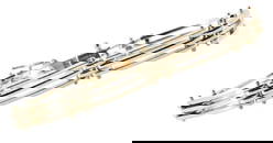 Tiffany & Co 14K Yellow Gold Art Deco Link Bracelet 1940's