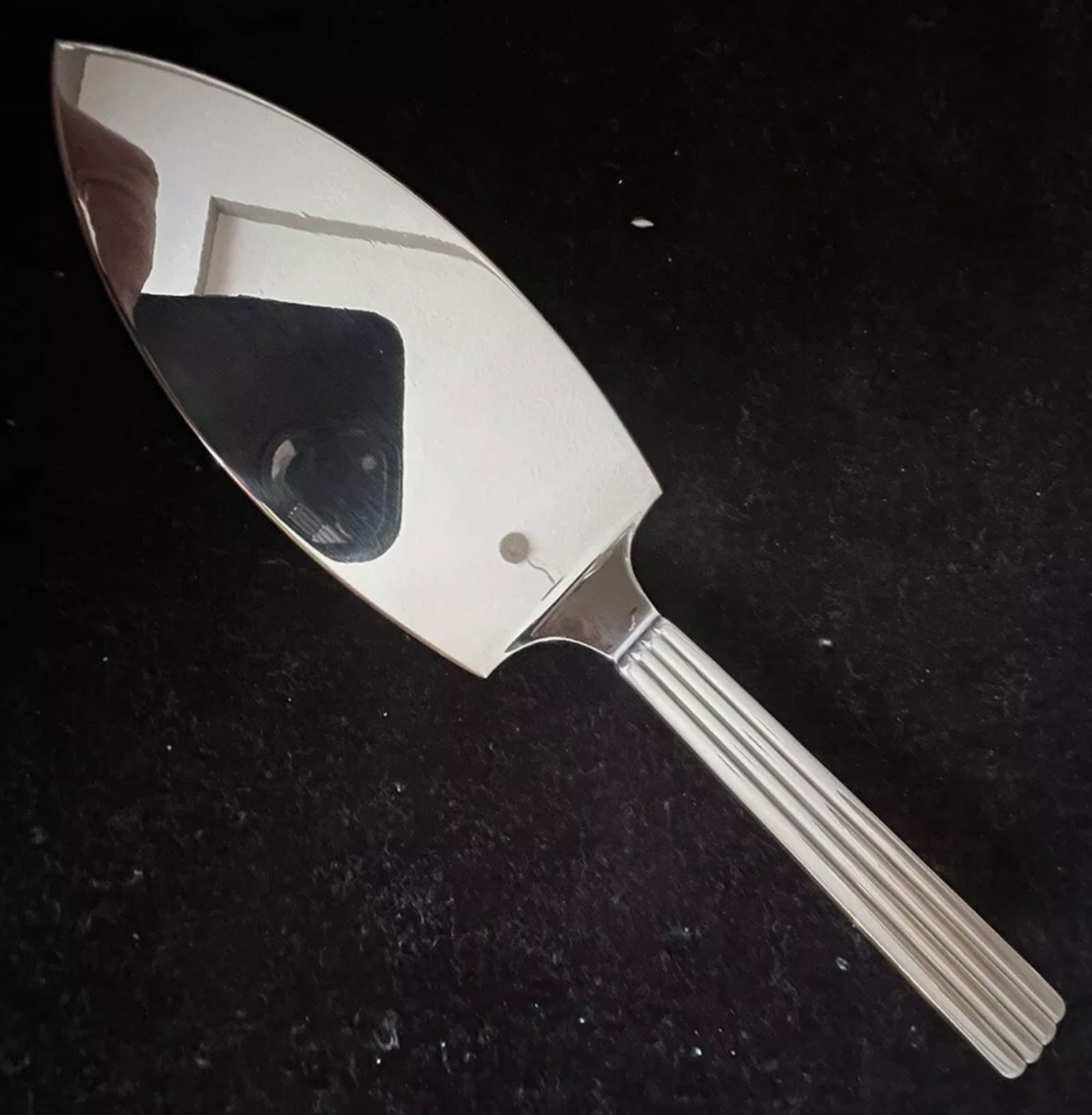 Georg Jensen  Sterling Silver Denmark Bernadotte Pie cake Server (1 of 5)