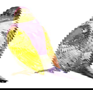 Swarovski Idyllia Gouldian Large Finch With Orig Box Memeber Edition Designer: Martin Zendron: Swarovski Idyllia Gouldian Large Finch Memeber Edition Designer: Martin Zendron this colorful Gouldian Finch is sure to ignite the imagination. Known locally as winged jewels, these native