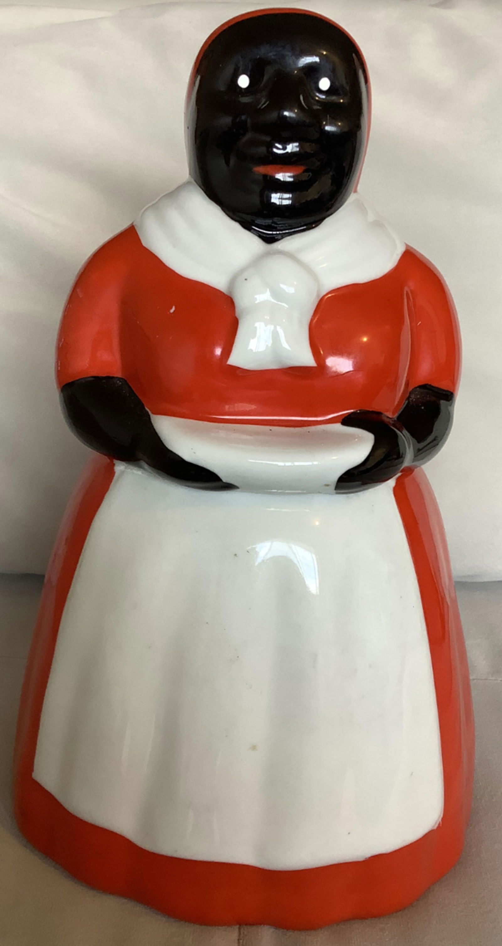 Black Americana Porcelain Aunt Jemima Jar Holder (1 of 7)