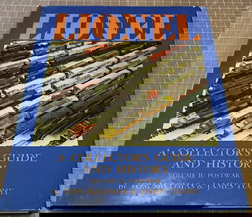 Lionel Train Book - Volume 2 POSTWAR A Collectors Guide and History: Lionel Train Book - Volume 2 POSTWAR A Collectors Guide and History LIONEL Hardcover Train Book 1976.A Collectors Guide and HistoryVolume II - PostwarBy Tom McComas and James TuohyThis HARDCOVER book