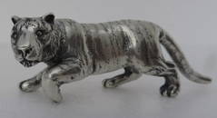 Buccellati Sterling Silver 925 Tiger Figurine Statue Made in Italy