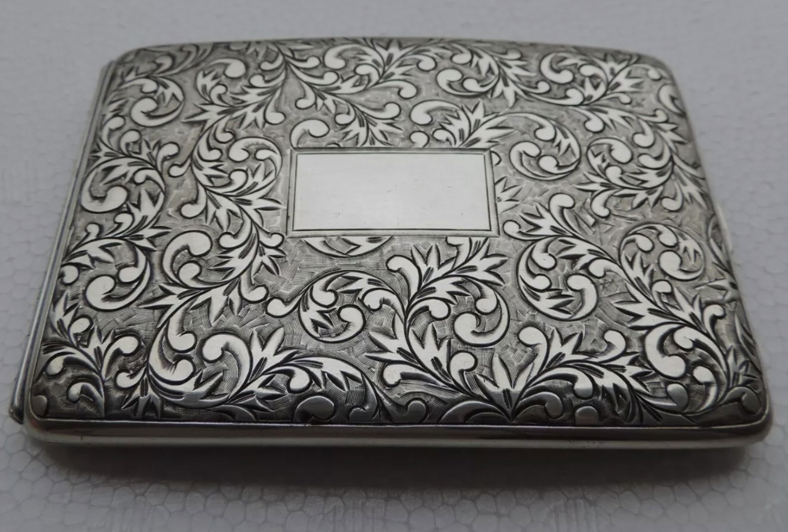 K. UYEDA JAPANESE  STERLING FINE SILVER .950  CIGARETTE CARD CASE HOLDER (1 of 6)