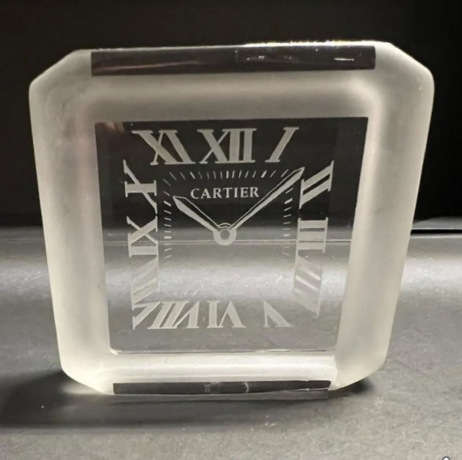 Cartier Clock Paperweight (1 of 3)