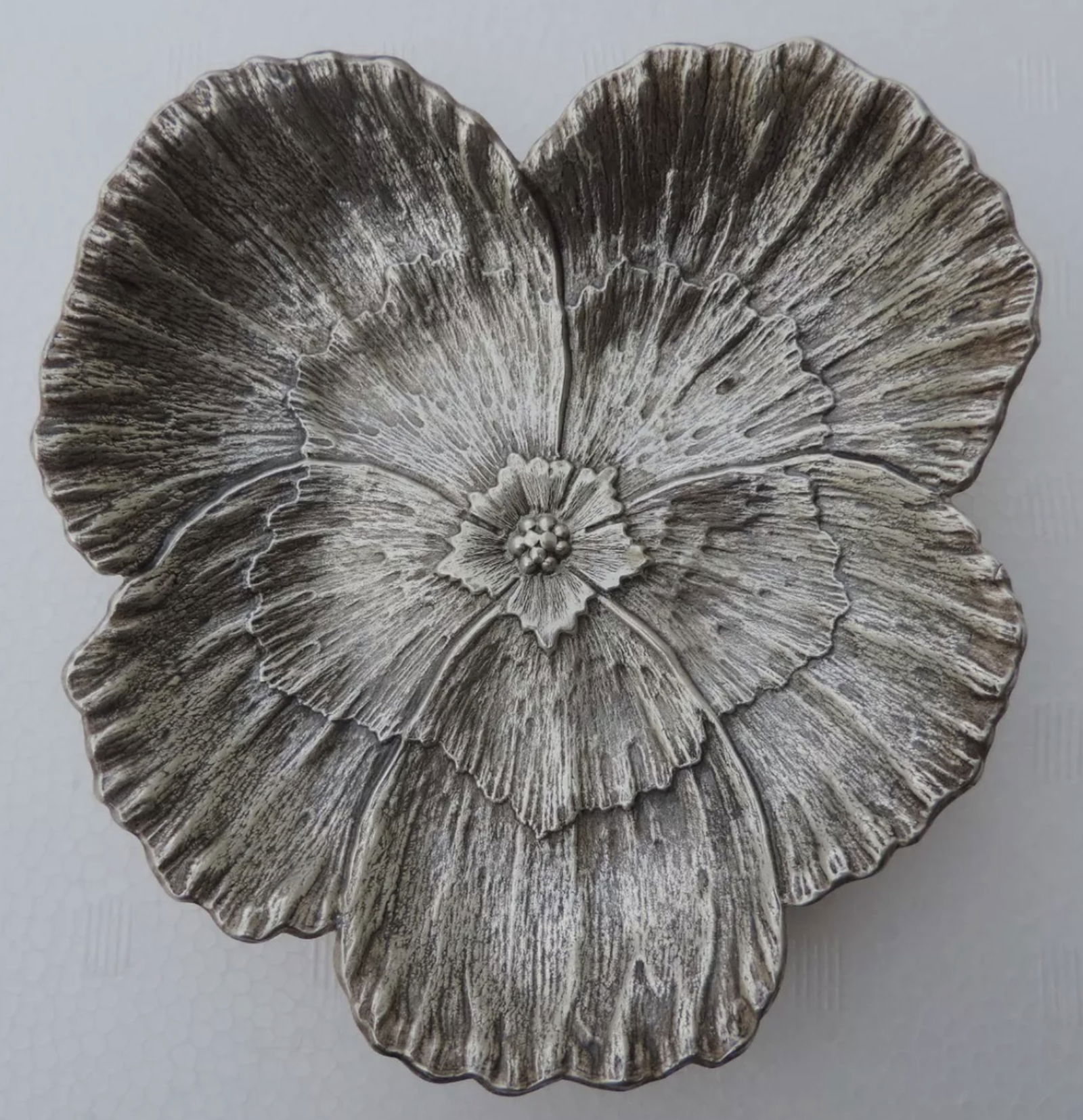 Gianmaria Buccellati Large Sterling Silver 925 Flower Dish 4 3/4" (1 of 6)