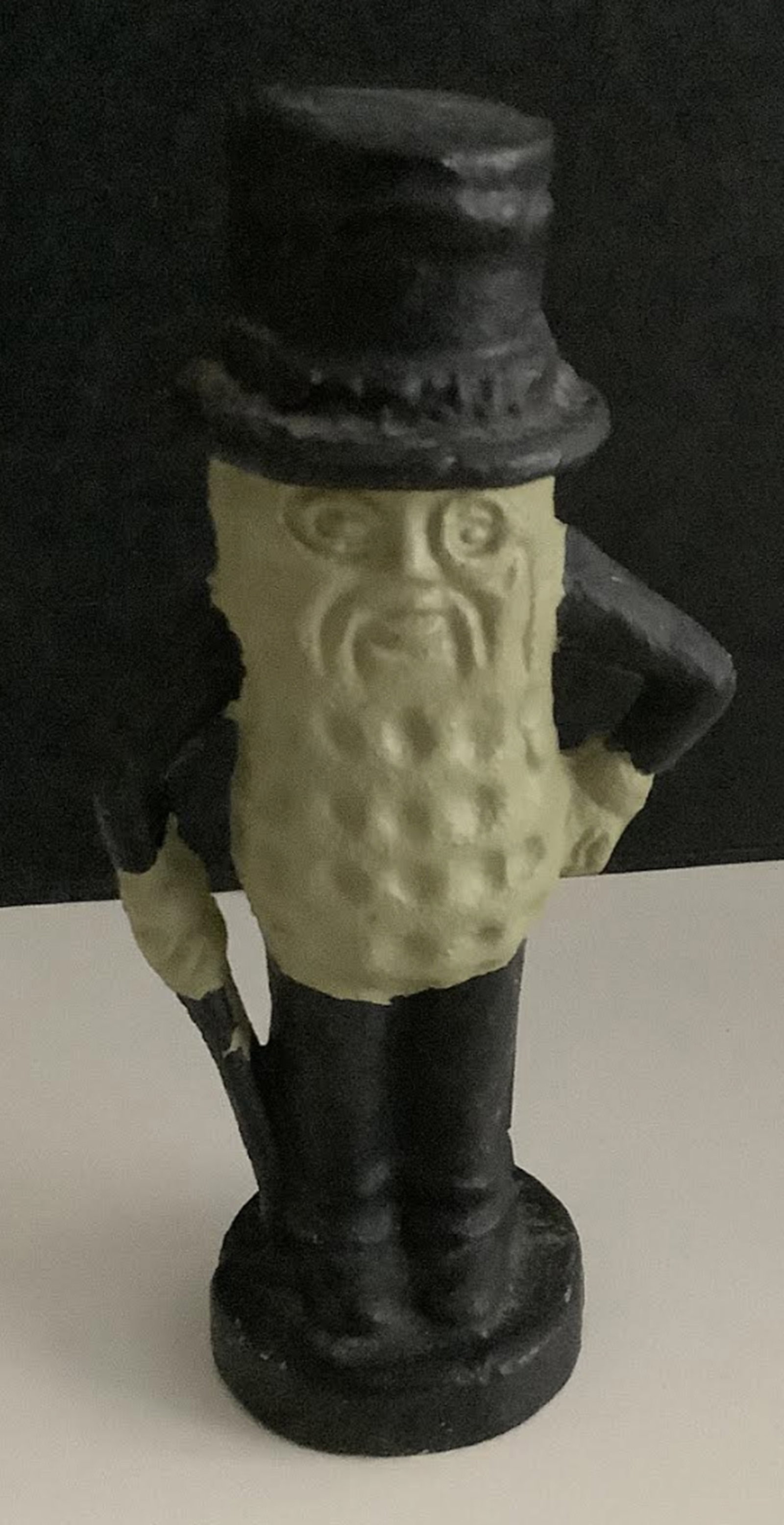 Mr Peanut Cast Iron Bank: Mr Peanut Cast Iron Bank Measures approx 5.25 inches tall