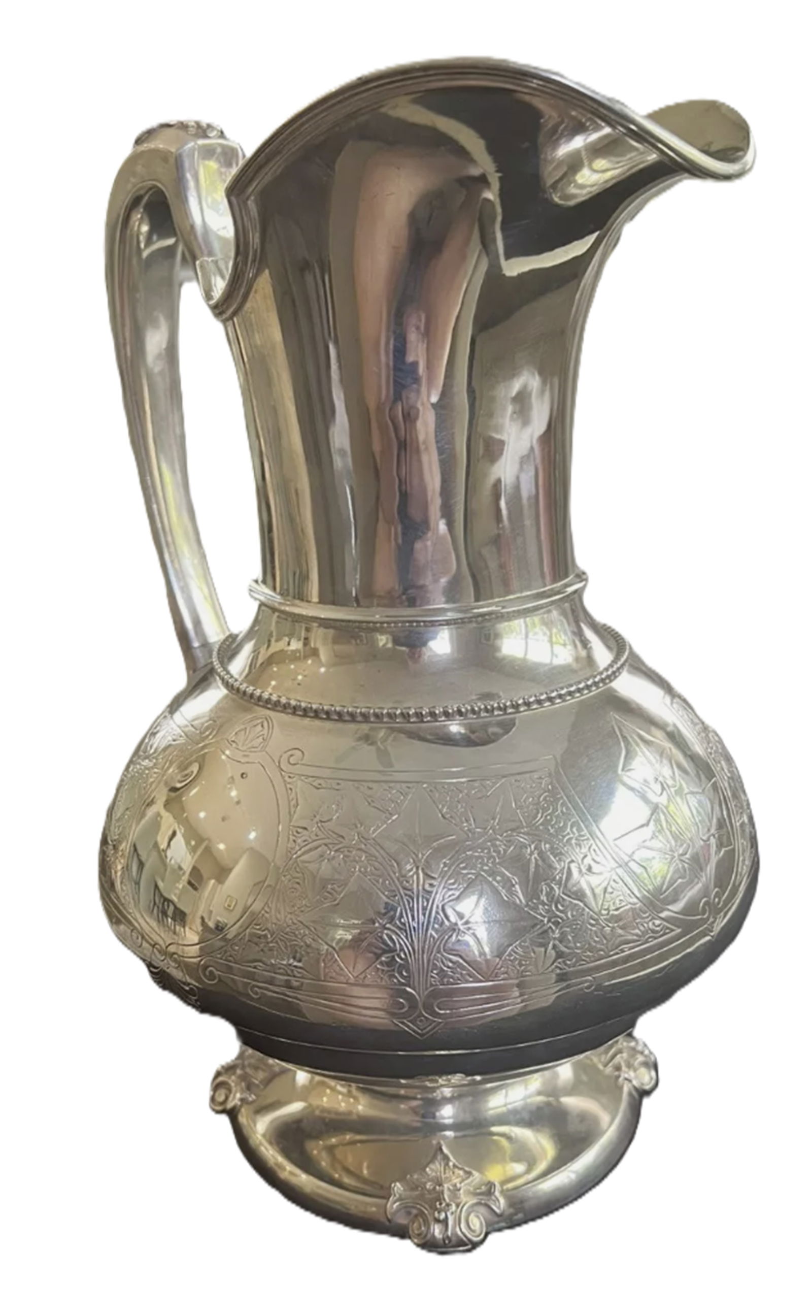 Tiffany & Co Sterling Silver Water Pitcher Over 43 Troy Oz (1 of 9)