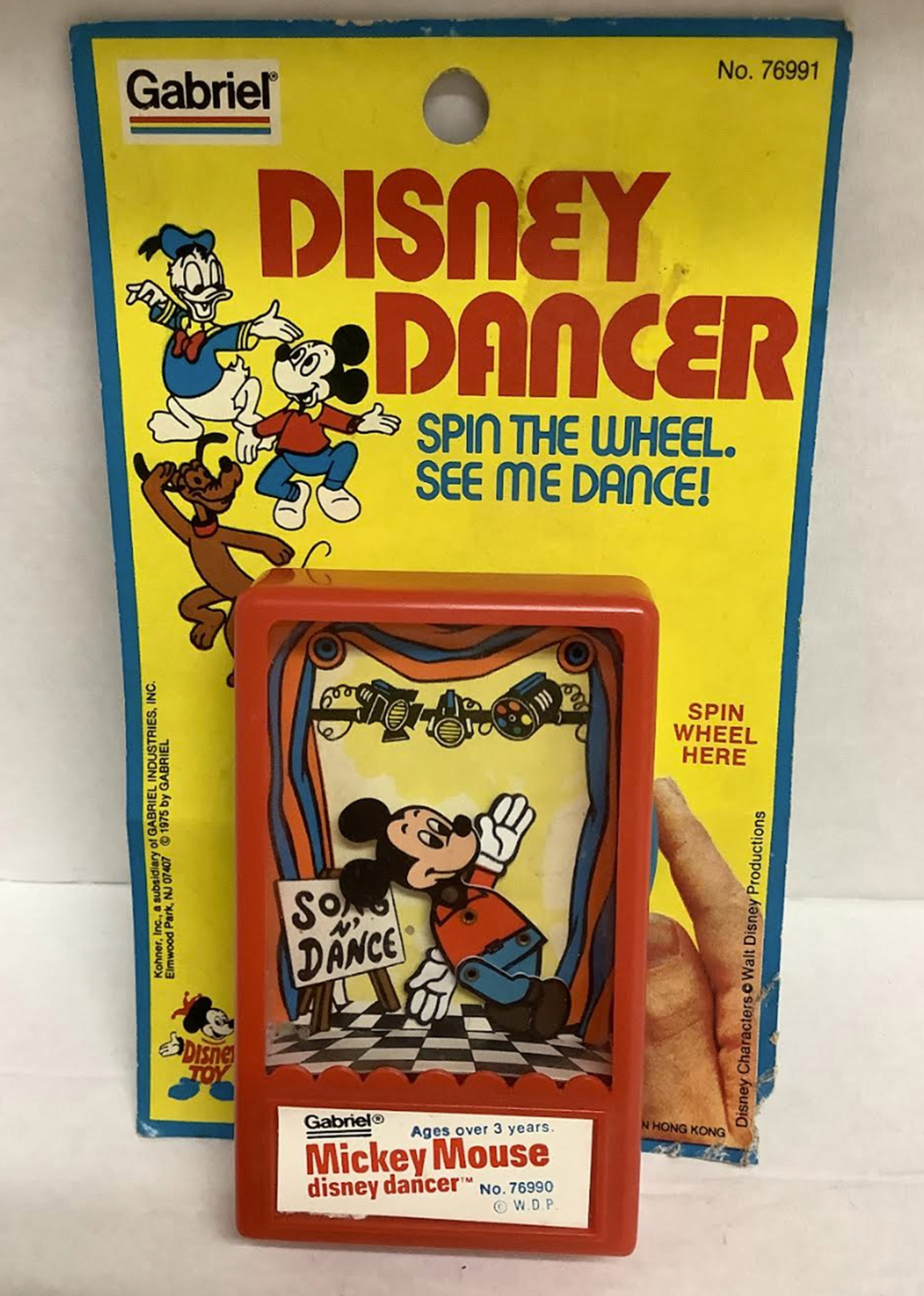 Disney Mickey Dancer in orig pack by Gabriel: Disney Mickey Dancer in orig pack by Gabriel