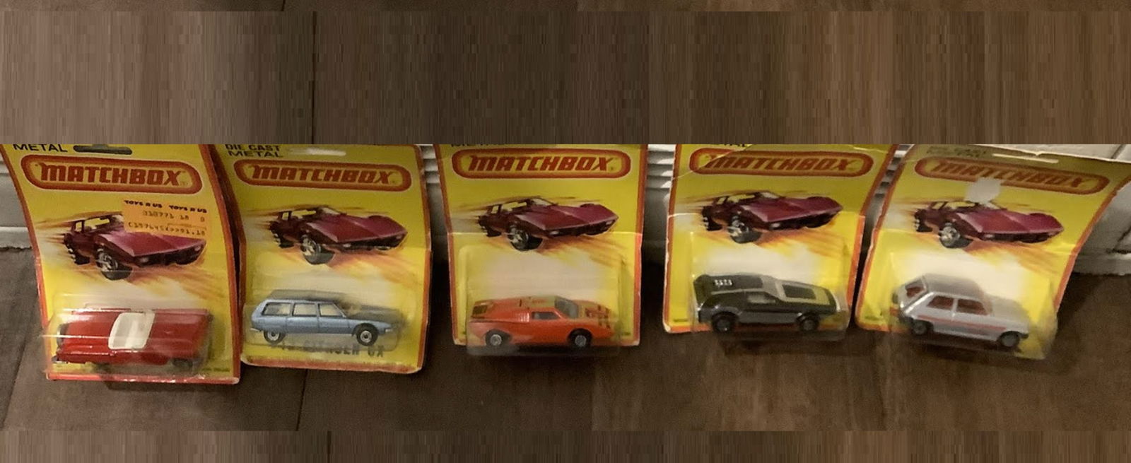 Matchbox Blister pack set of 5 vehicles (1 of 5)