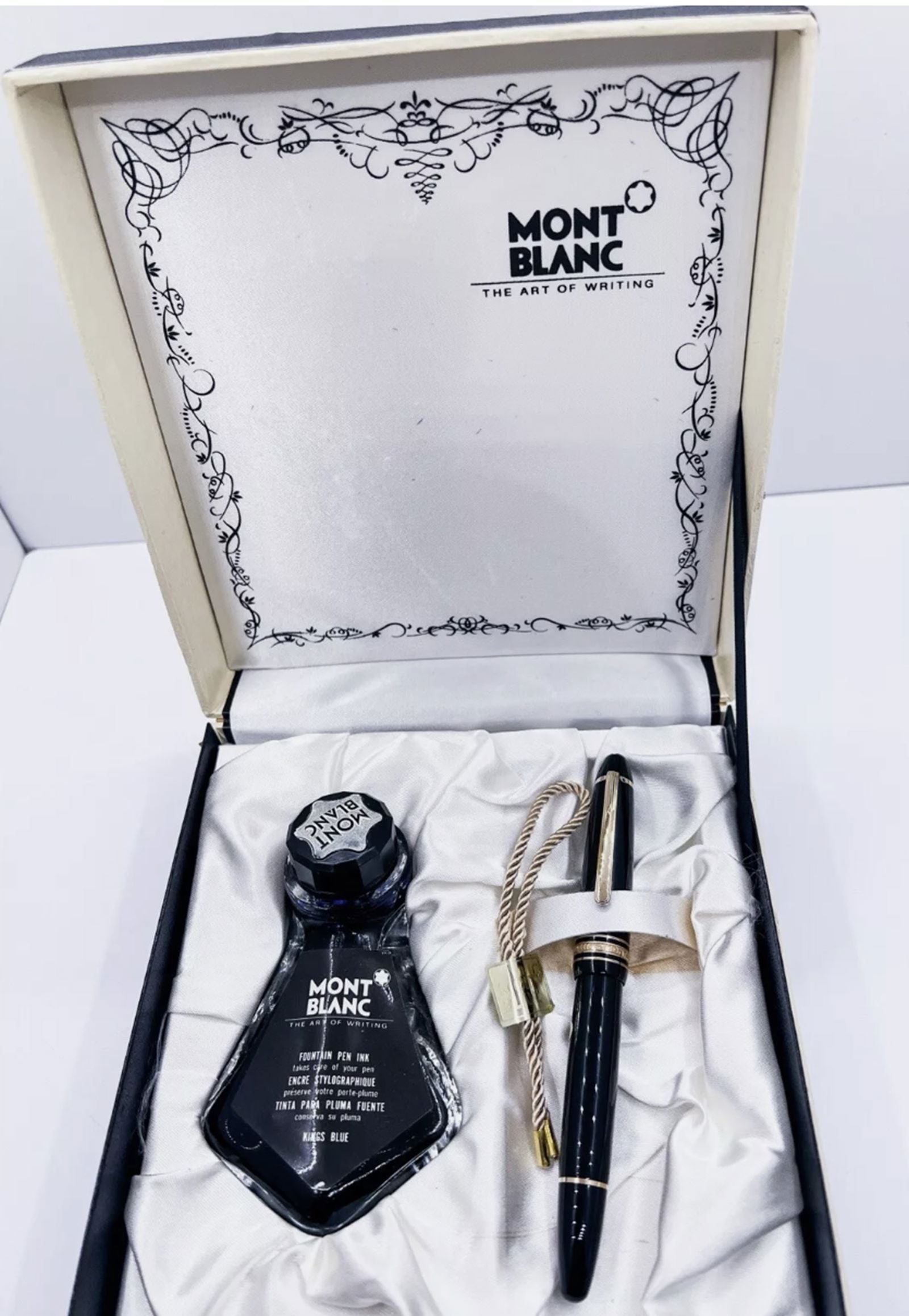 Montblanc Meisterstuck 146 Legrand Fountain Pen 14K Gold  Nib Size F 585 14k Gift Set (1 of 8)