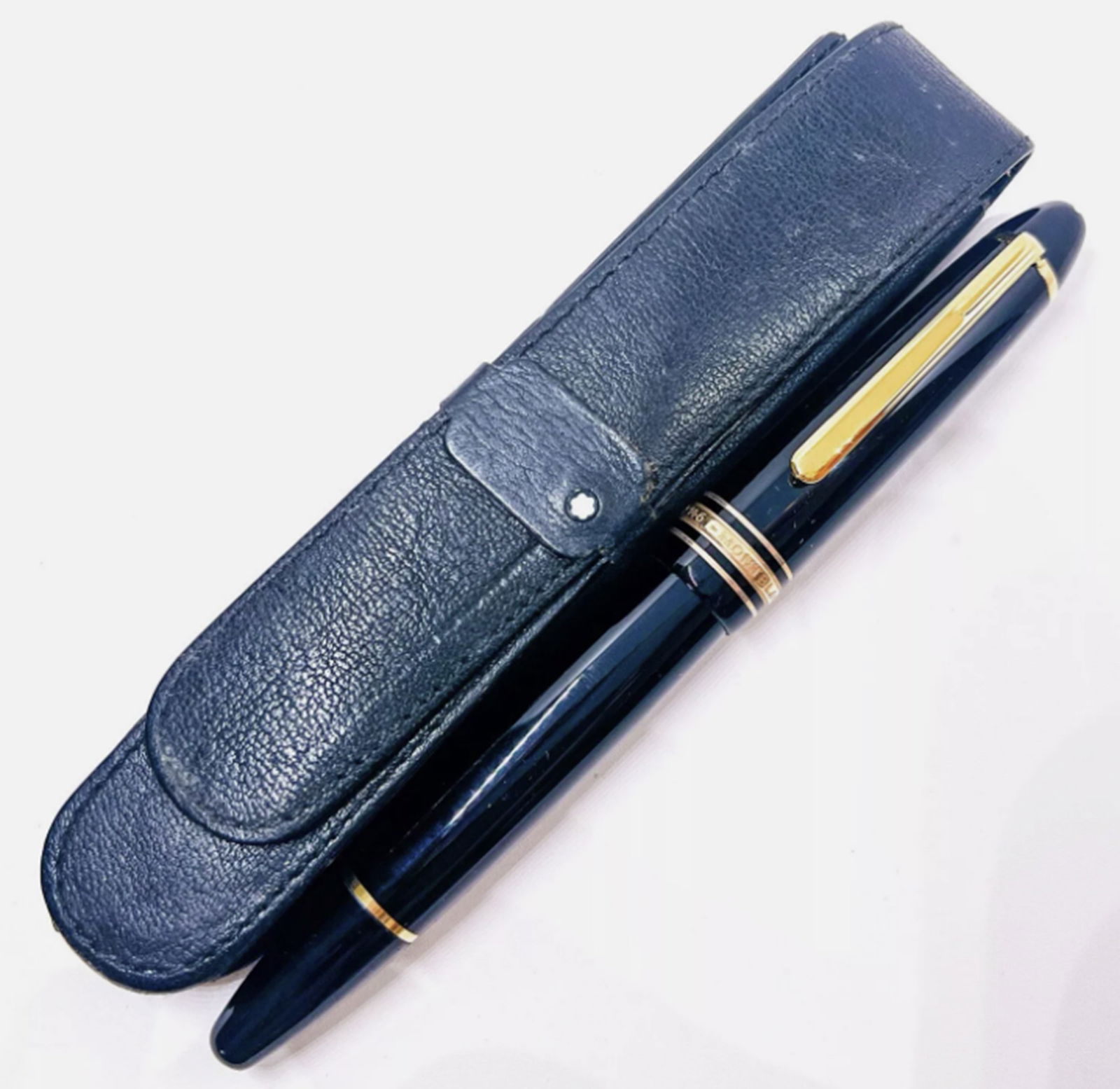 Montblanc Meisterstuck 146 Legrand Fountain Pen Gold Nib 585 14k Leather Pouch (1 of 7)