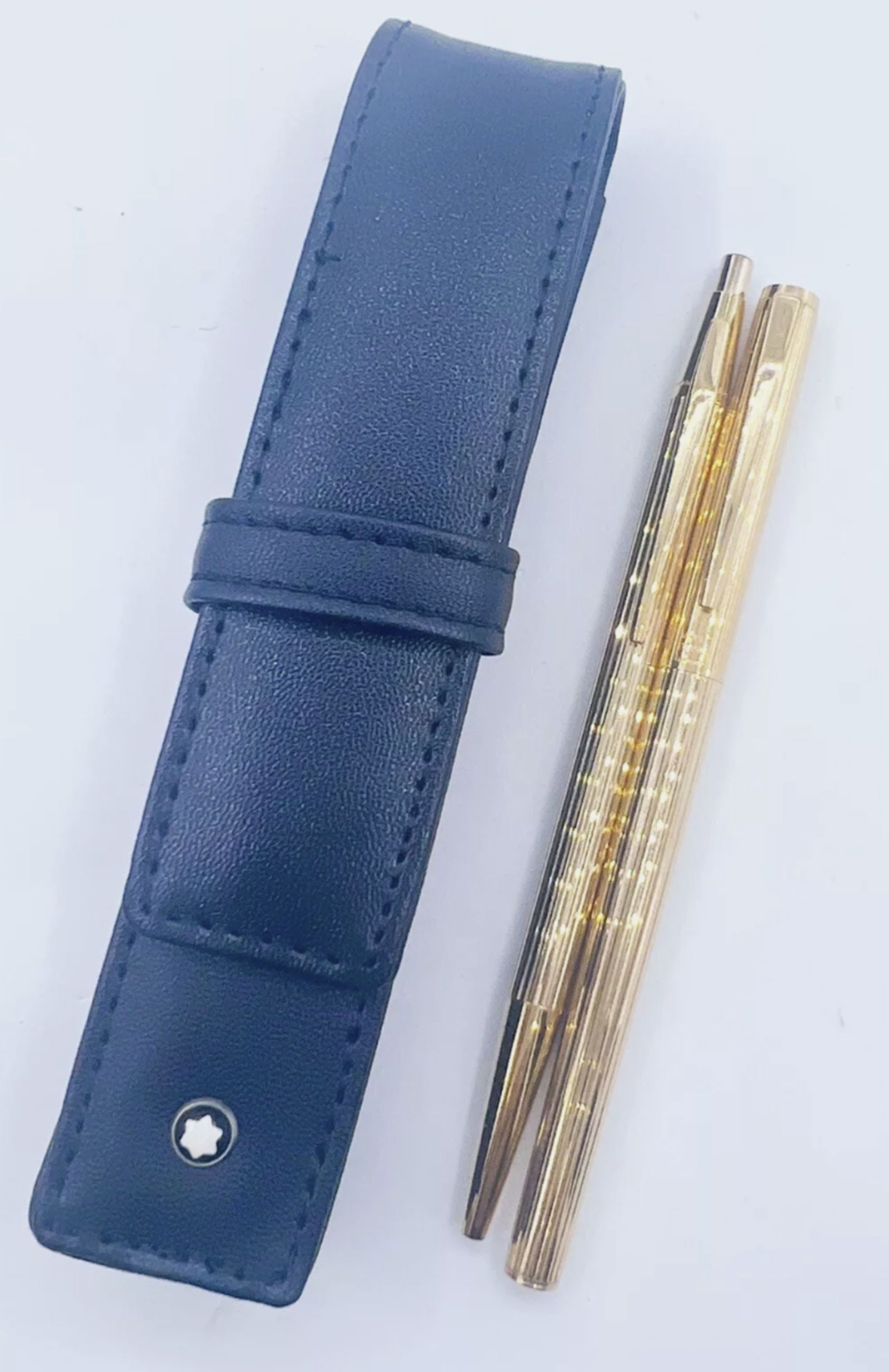 Montblanc Noblesse Ballpoint Pen  &Fountain Pen 14k Gold Nib W Pouch (1 of 6)