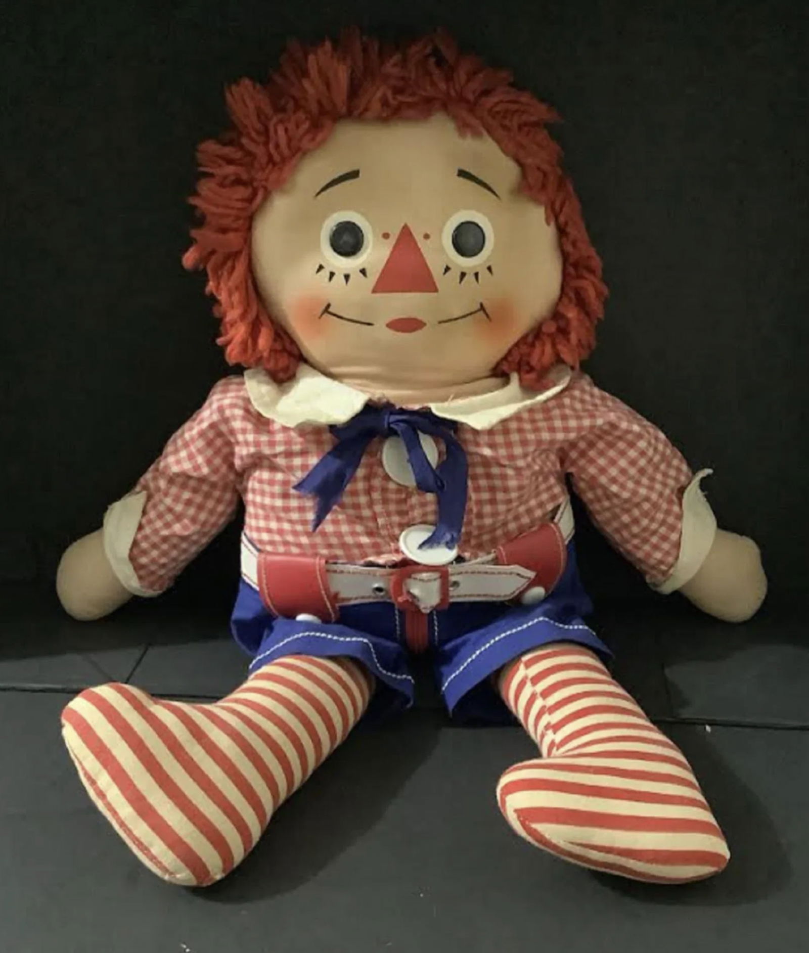 Knickerbocker Raggedy Andy doll Tall 19 inches . removable clothing (1 of 6)
