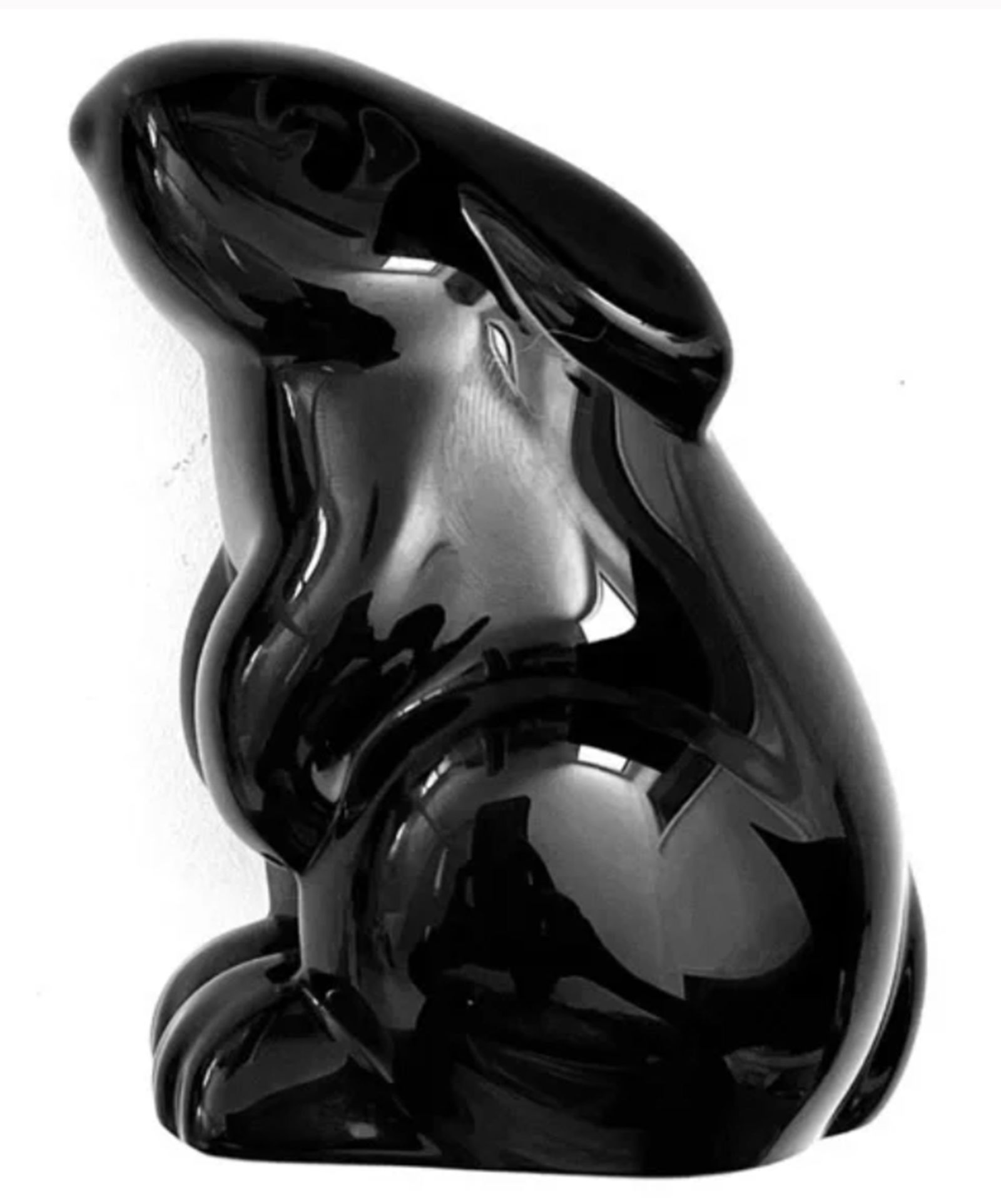 Baccarat Signed Crystal Bunny Rabbit Figurine Statuette. Made in France. (1 of 6)