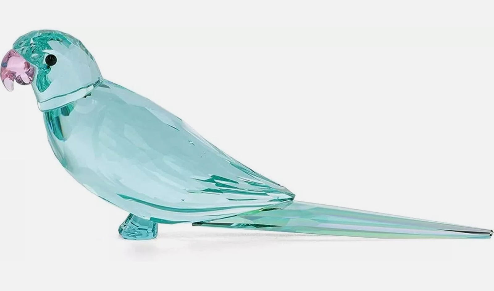 Swarovski Signed Crystal Jungle Beats Blue Parakeet  Figurine With Box (1 of 5)