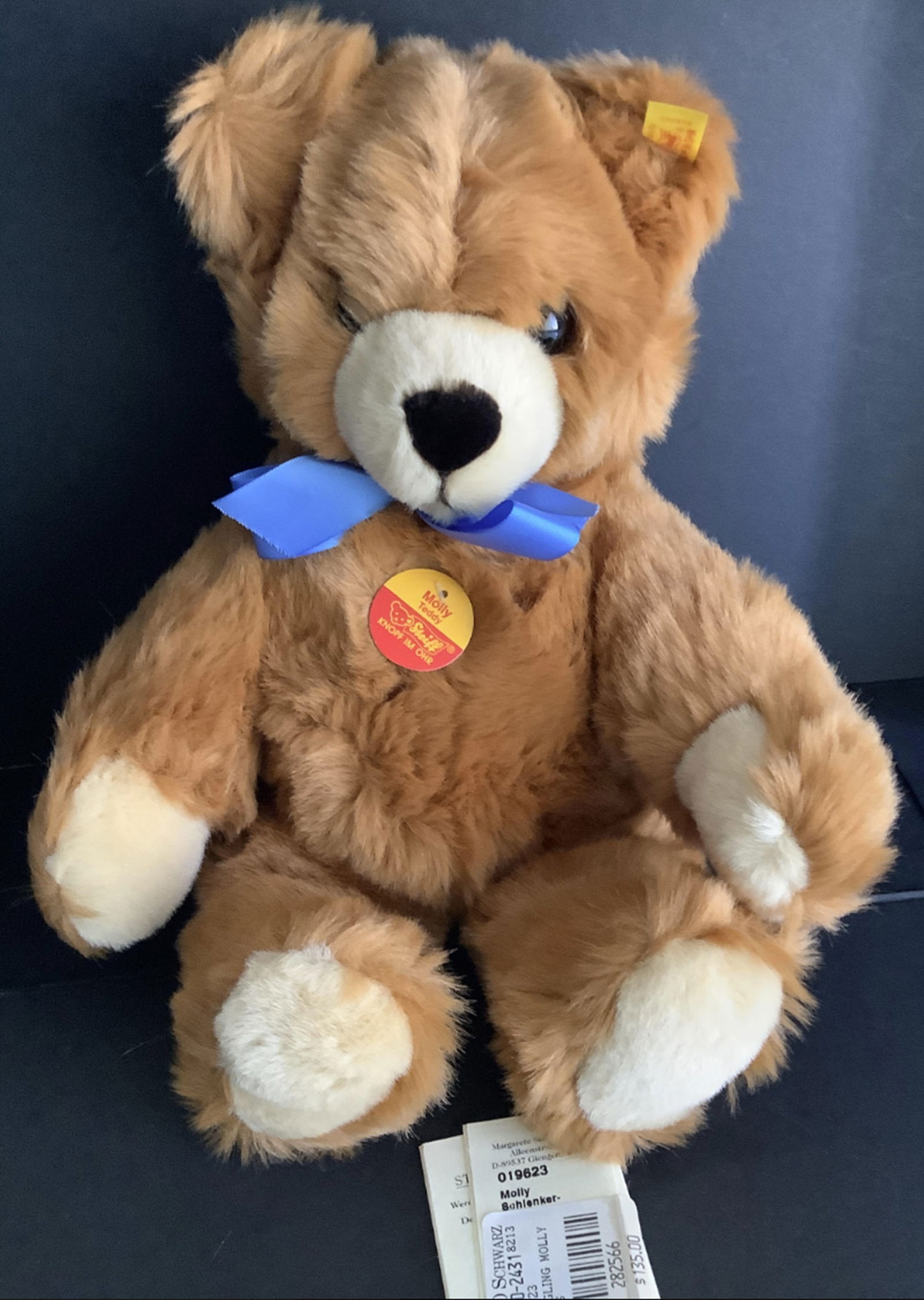Steiff Stuffed Animal Bear Tag Made in Germany (1 of 6)