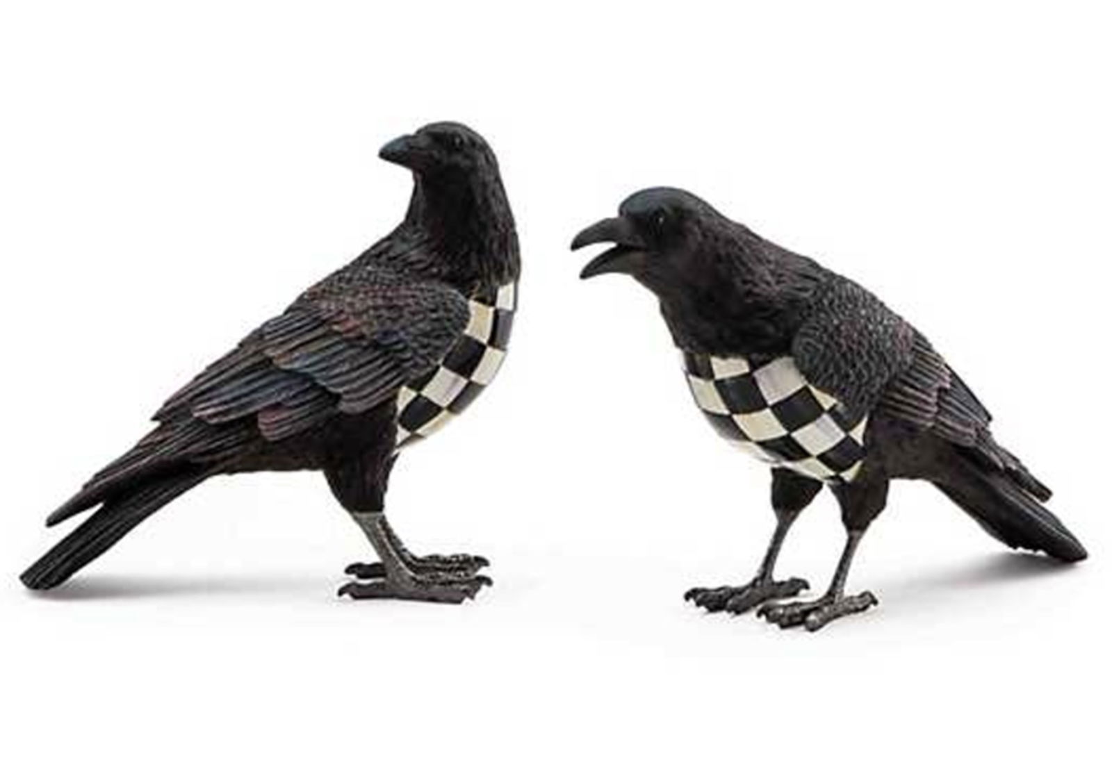 Mackenzie Child Courtly pattern large Raven Birds With Original Box (1 of 4)