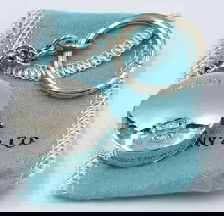 Tiffany & Co Sterling Silver 36 Inch Tape Measure Key chain: Tiffany & Co Sterling Silver 36 Inch Tape Measure Key chain