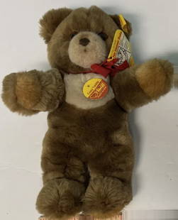 Steiff Stuffed Teddy Bear 10" Tall: Steiff Stuffed Teddy Bear 10" Tall 5355/26 Made in Austra