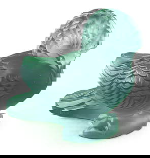 Lalique Signed Goura Bird Figurine Made in France: Lalique Signed Goura Bird Figurine Made in France. Measures approx 3 1/2 inches in height and measures 4 1/2 inches in length. No Chips or Cracks
