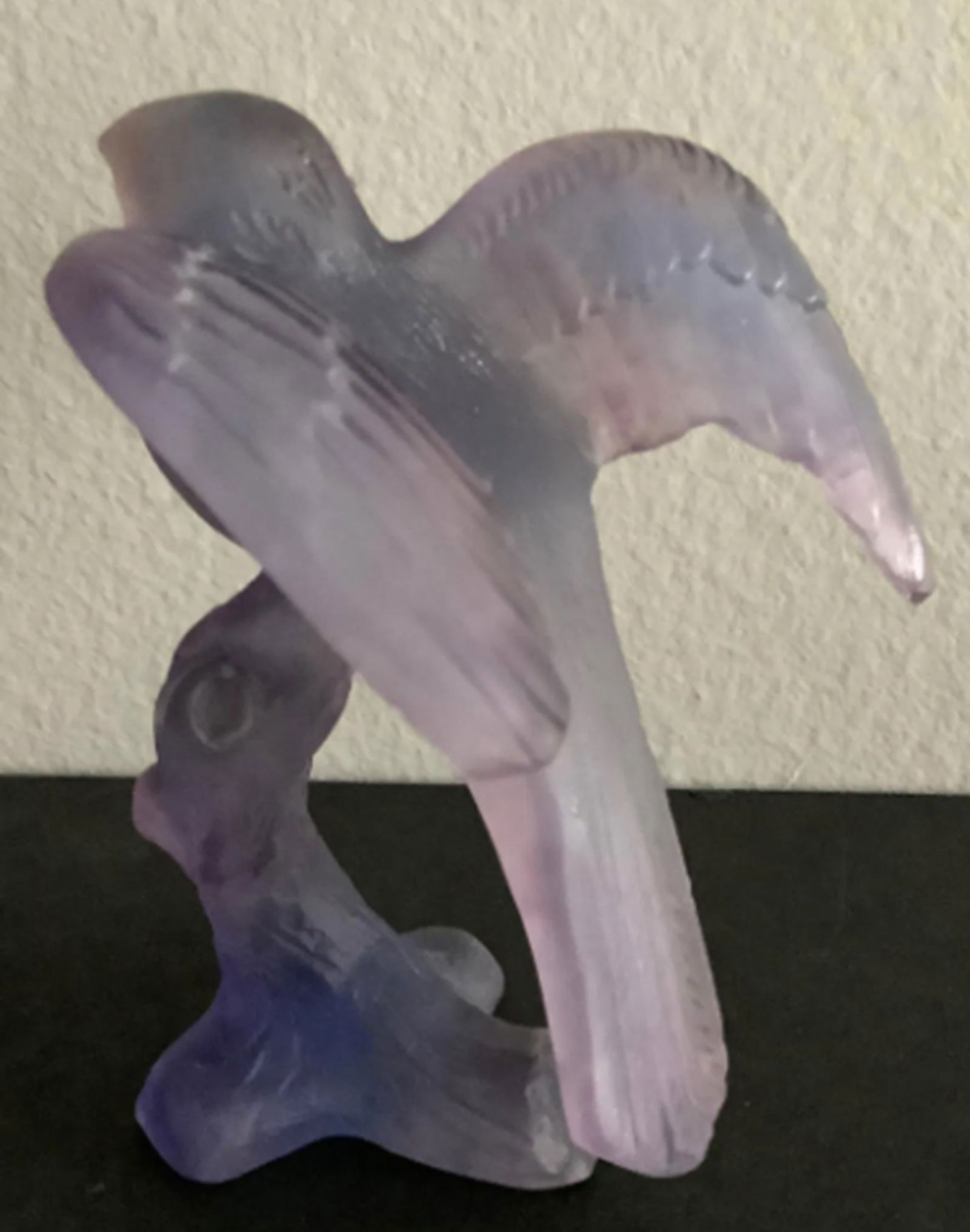 Daum Nancy Signed Bird Toucan Made in France: Daum Nancy Signed Bird Toucan Made in France dimensions: height: 9 cm