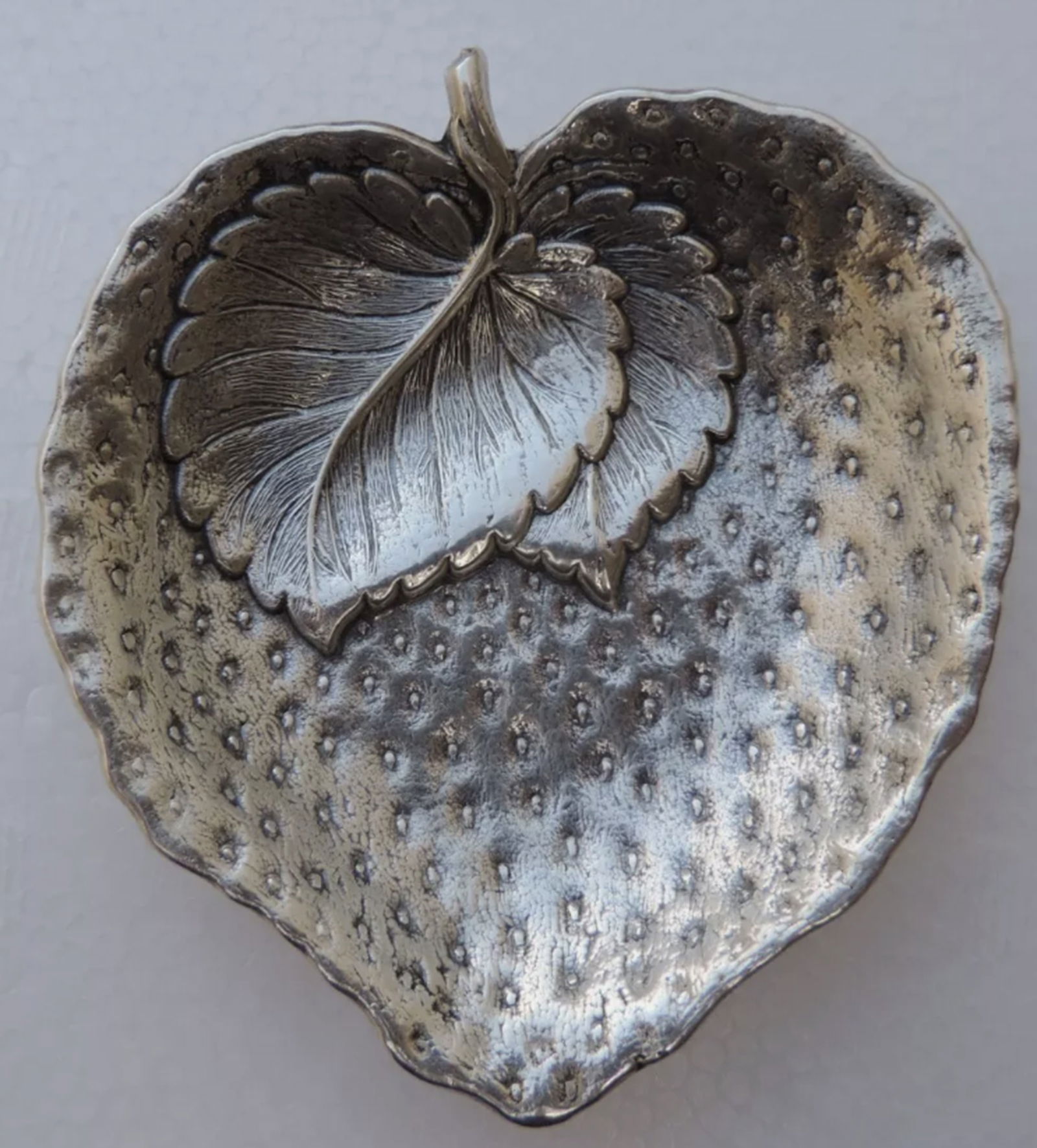 Gianmaria Buccellati Sterling Silver Strawberry Dish Made in Italy (1 of 6)