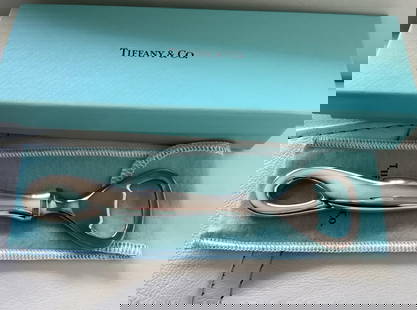 Tiffany & Co Sterling Silver Elsa Peretti Bottle Opener With orig Box: Tiffany & Co Sterling Silver Elsa Peretti Bottle Opener With orig Box