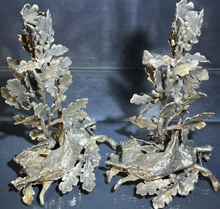 Mario Buccellati Sterling Silver Pair of Candlesticks Made in Italy
