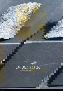 Buccellati Sterling Silver BLOSSOMS Cuff Bangle Bracelet: Buccellati Sterling Silver BLOSSOMS Cuff Bangle Bracelet- Brand : Buccellati Blossoms- Era : modern era- Weight : 97.8 grams- Material : 925 STERLING SILVER / vermeil- Description : Modern bracelet fr