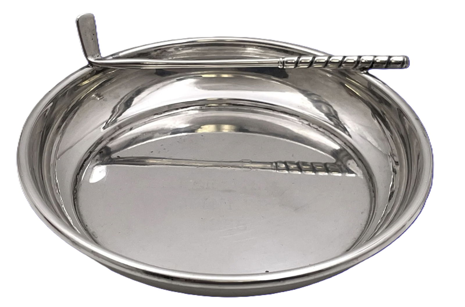 Golf Themed Sterling Silver Trinket Dish (1 of 6)