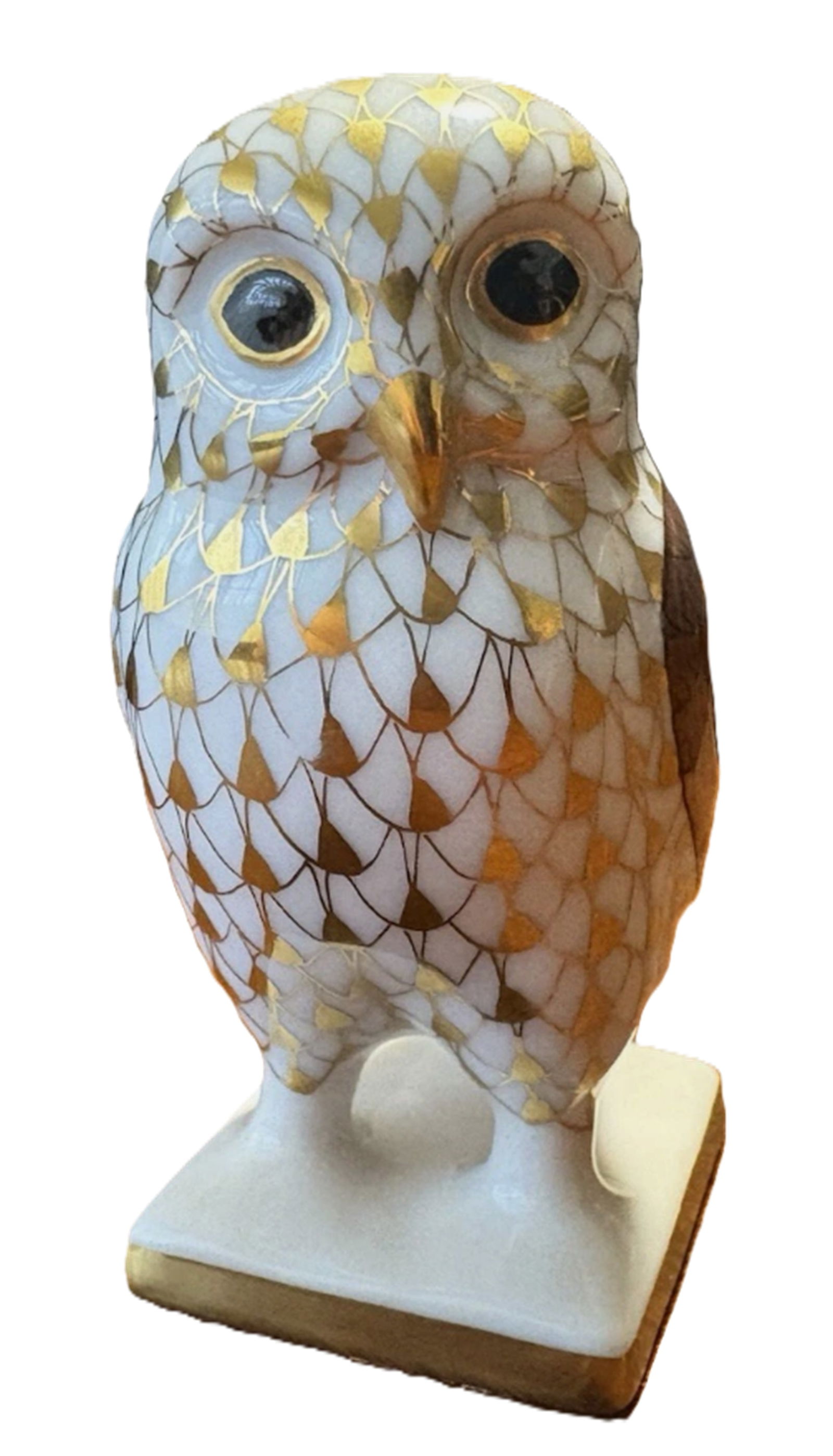 Herend Signed Fishent Owl Athena Figurine Made in Hungary (1 of 6)