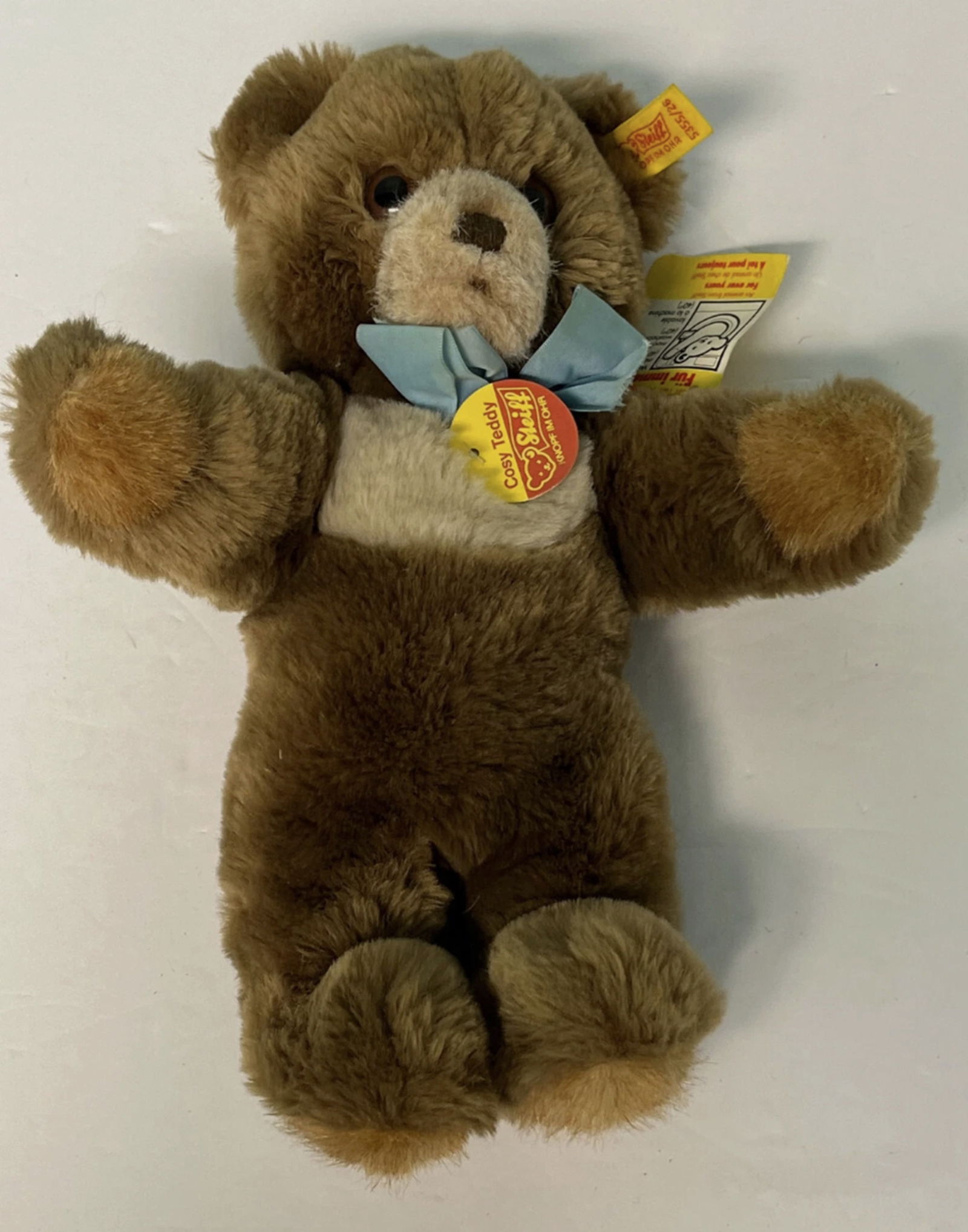 Steiff Stuffed Teddy Bear 10" Tall (1 of 5)