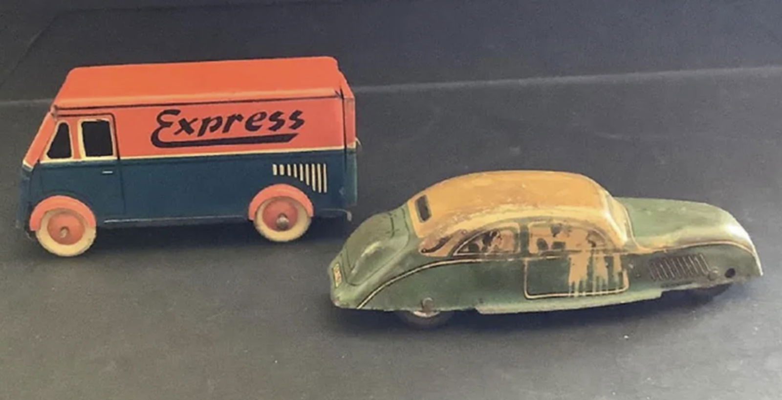 Georg Fischer TIN PENNY TOY  VEHICLES Made in Germany. (1 of 7)