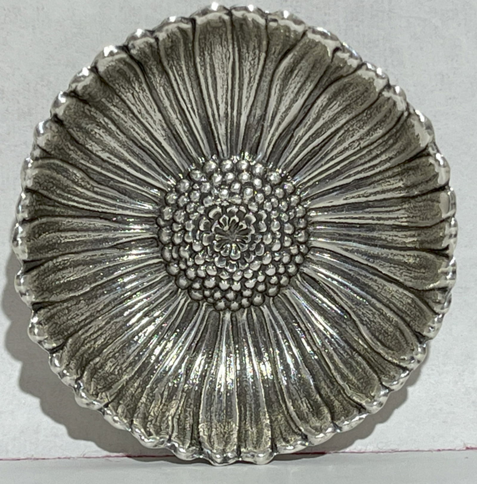 BUCCELLATI STERLING SILVER DAISY DISH MADE IN ITALY (1 of 5)
