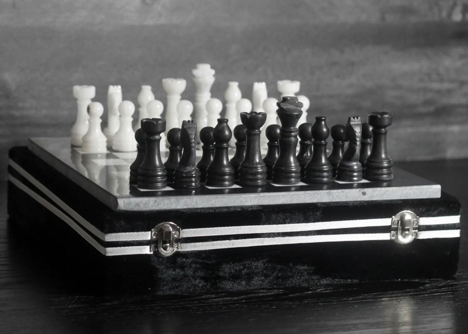 Premium Marble Chess Set & Pieces | Luxury Marble Chess Set withStorage Case | Handmade Chess Set (1 of 3)