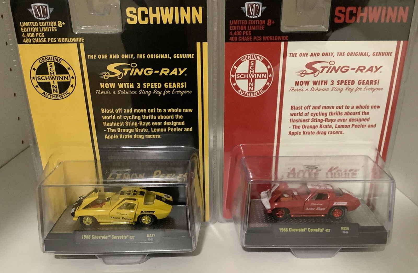 Schwinn Blister pack  Vehicles Lemon peeler and Apple krate (1 of 5)