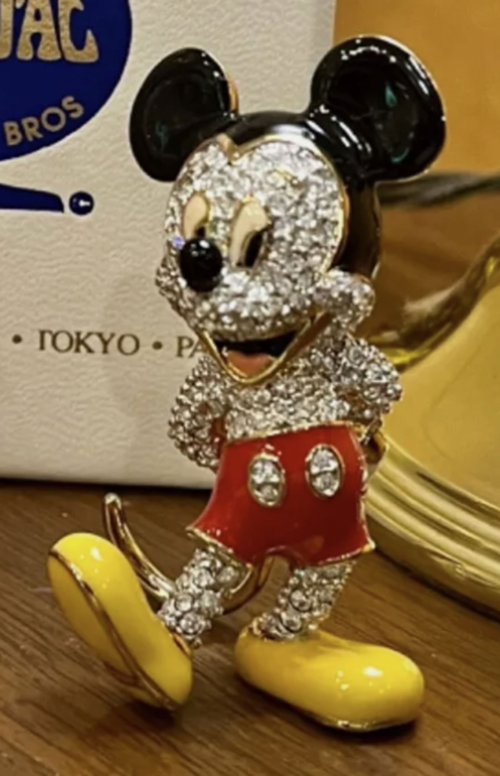 Swarovski Signed Arribas Mickey Mouse Limited Edition With Original Box (1 of 5)