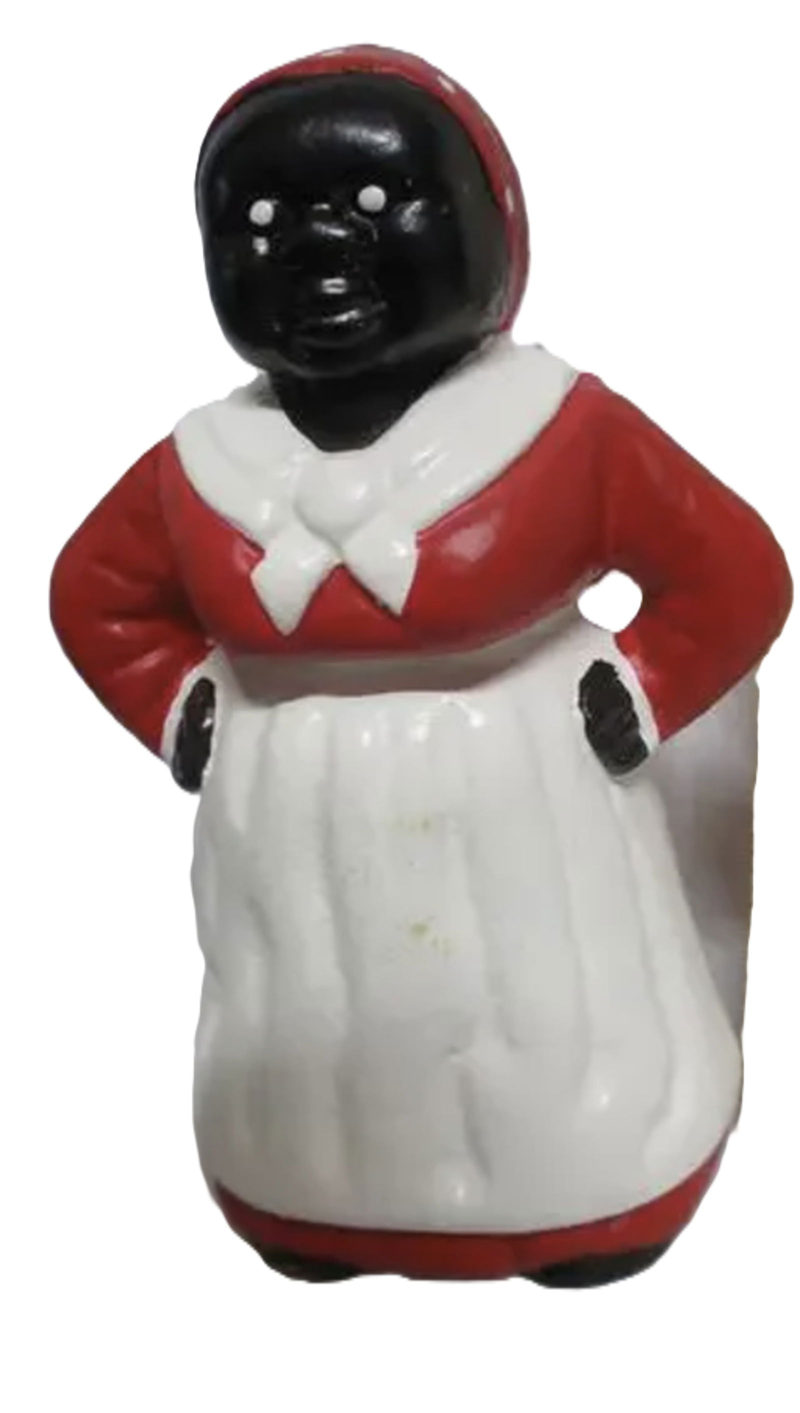 Black Americana Aunt Jemima Cast Iron Bank: Black Americana Aunt Jemima Cast Iron Bank Measures approx 8 inches tall
