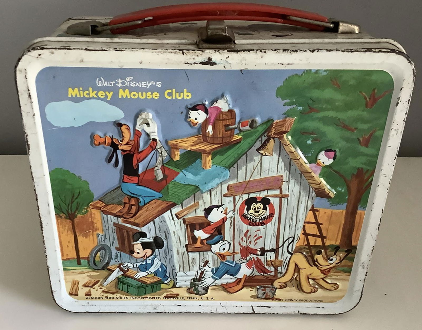 Walt Disney Mickey Mouse Club Tin Lunchbox (1 of 7)
