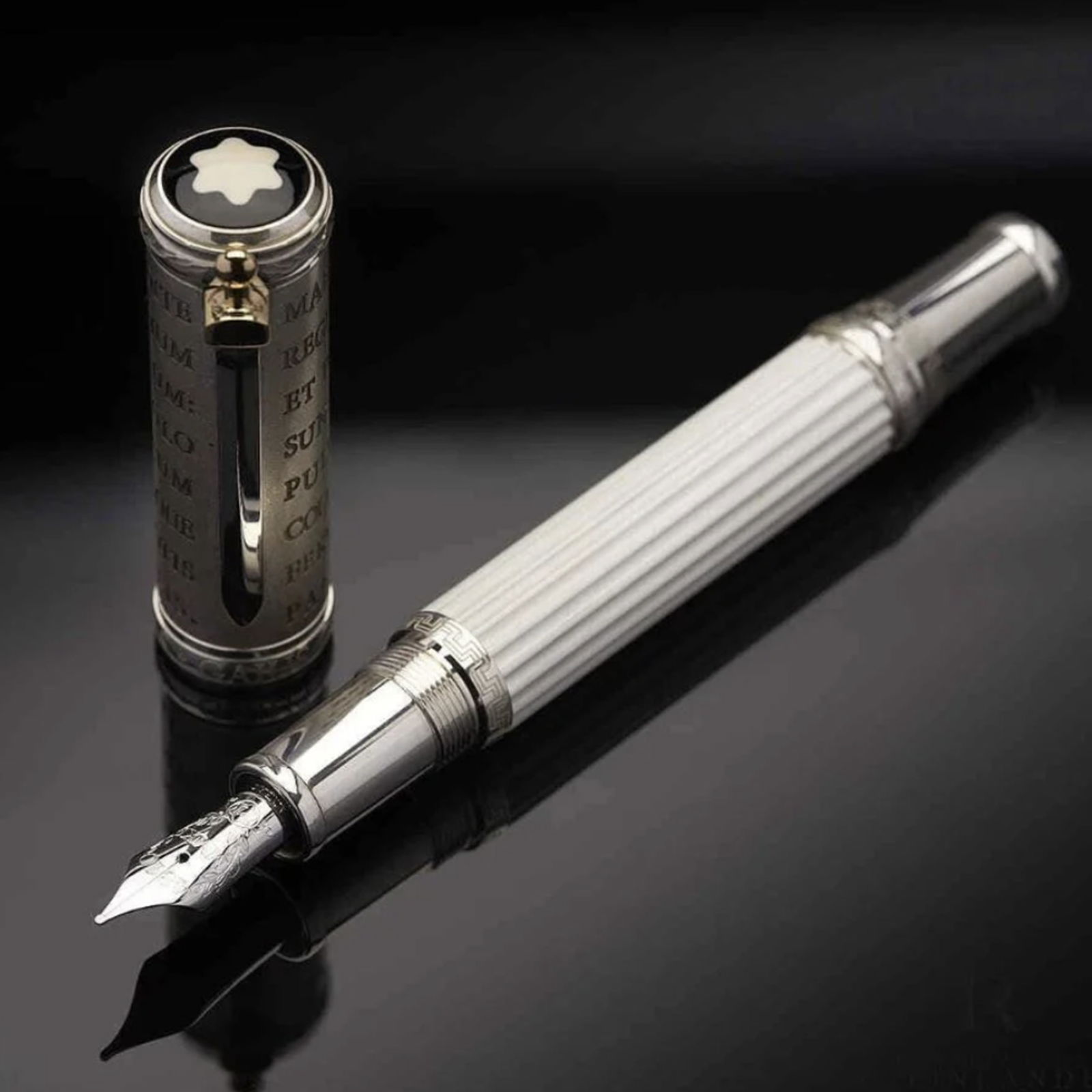 Montblanc Rare Sealed Gaius Maecenas Patron of Art Limited Edition Fountain Pen in Orig Box Made in (1 of 6)