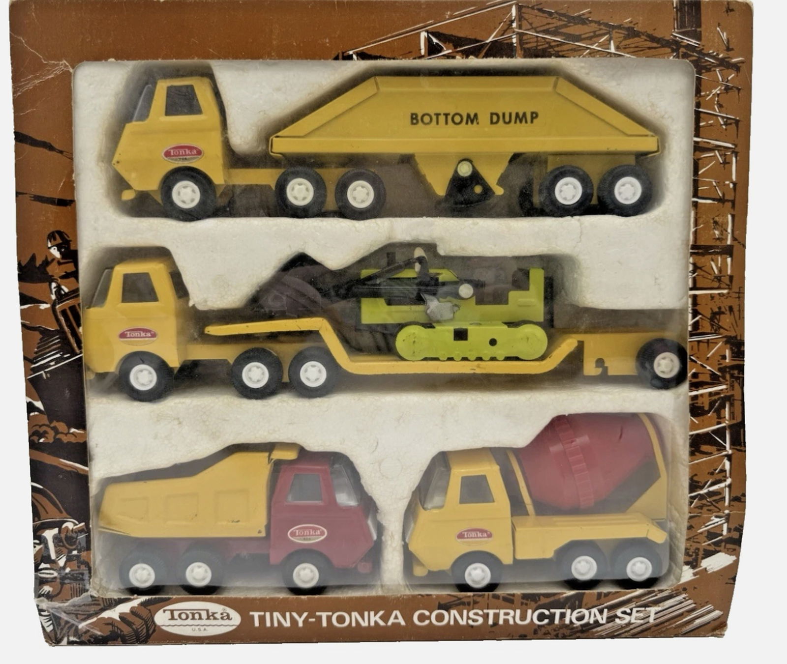 Tiny Tonka Construction Set No. 822 In Original Box (1 of 5)