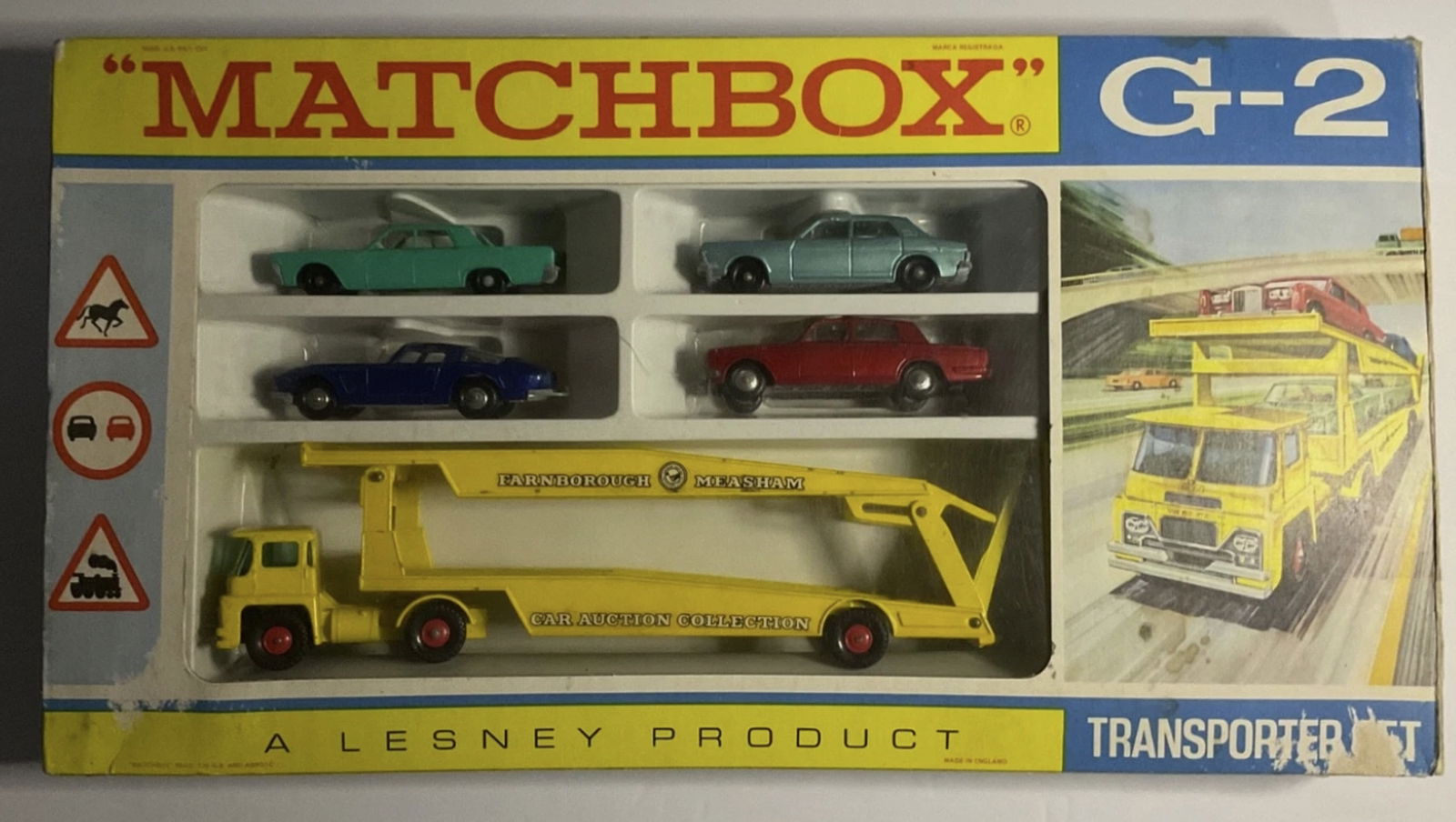 Matchbox Lesney G-2 Transporter Gift Set RARE! 1960 (1 of 6)