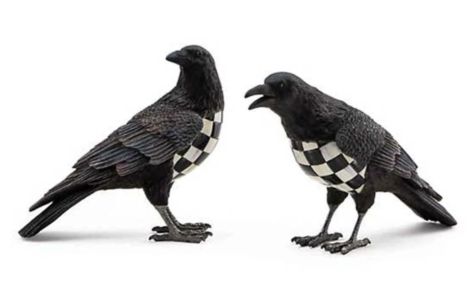 Mackenzie Child Courtly pattern large Raven Birds With Original Box (1 of 4)