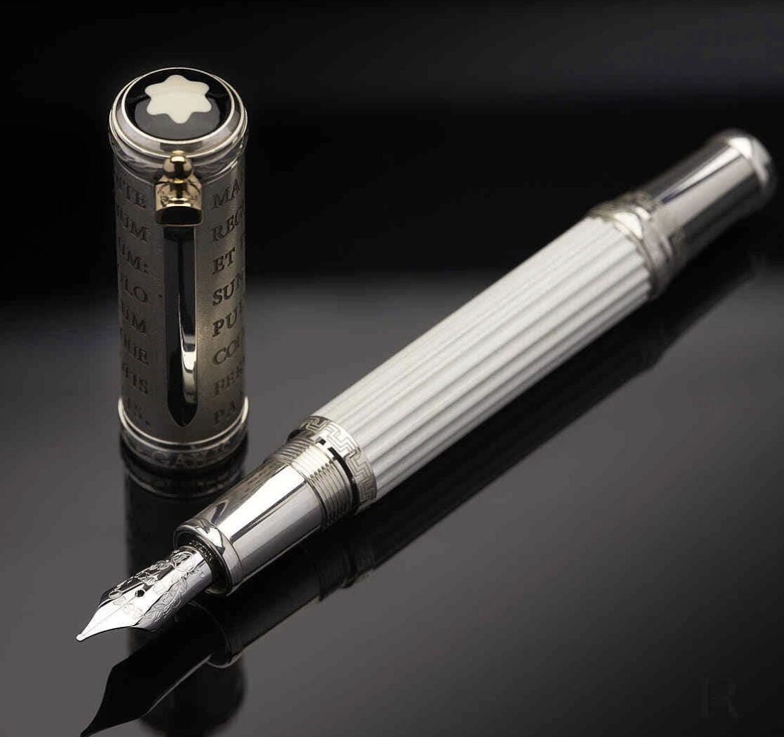 Montblanc Rare Sealed Gaius Maecenas Patron of Art Limited Edition Fountain Pen in Orig Box (1 of 6)